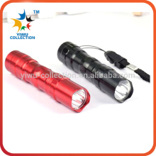 3 LED Mini Rechargeable Keyring Torch / Mini Aluminum Material 3 LED Key Ring