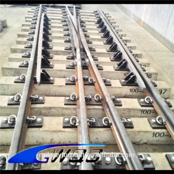 2016 new products casting BS100 rail turnouts