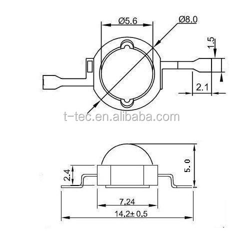 Special wavelength LED supplier sell lumened 340nm  350nm 365nm 370nm  380nm  390nm GaN UVA high power LED as sensor