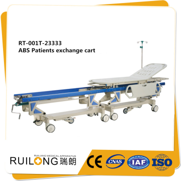 Hospital ABS patient transfer trolley