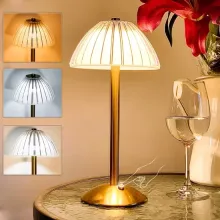 Stylish Desk Lamp with Touch-Control LED Lighting
