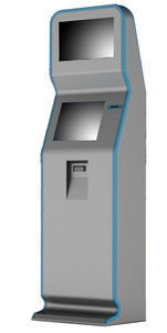Dual Screen Advertisement Kiosk, Multi-functional Information Inquiry Touch Screen Kiosks
