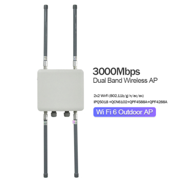Outdoor Point Access AX3000 802.11ax WiFi6 LTE Router
