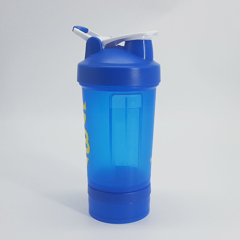 450ml bleu Shaker coupe Jarindividual couvercle 100cc Jar