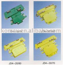 Enclosed bus bars Insulated Current collector