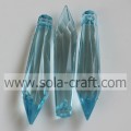 Acrylic Tear Drop and Diamond Icicle with Three Layer Christmas Ornaments