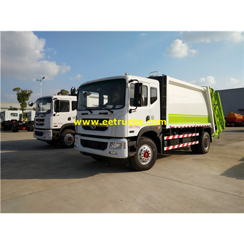 Camions d&#39;ordures de compression de 180HP 12m3