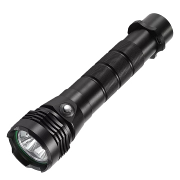 Aluminum IP68 100m Underwater Magnetic Switch Torch Light