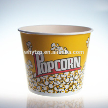 Vending custom printed cinema big size popcorn paper cups
