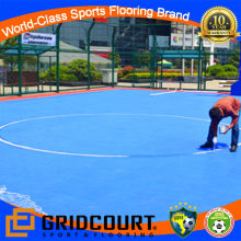 tennis court flooring material