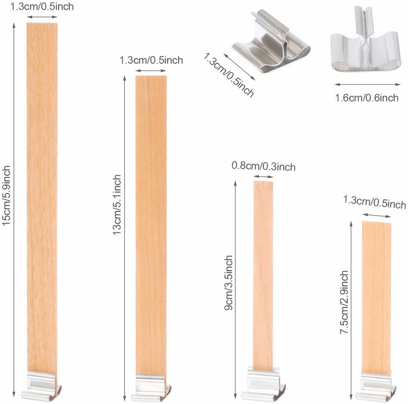 Гарачая продаж драўляная свечка ў таргах