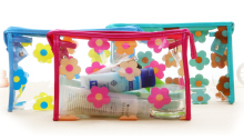 clear pvc cosmetic bag