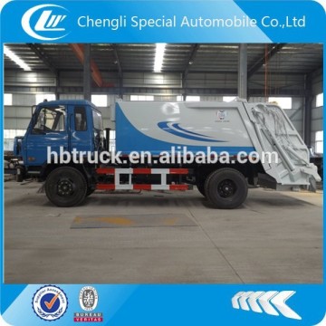 special vehicle manufacturer chengli supply 4x2 garbage transport vehicle