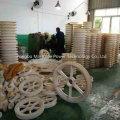 Nylon Sheave 1160mm Diameter Customized Cable Pulley Block