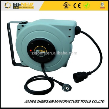 automatic retractable cable reel stand
