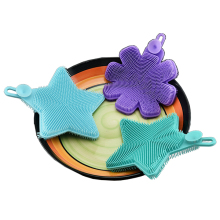 Star Shape Silicone Dish Sponges