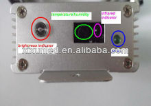 Indoor/outdoor led display temperature humidity sensor