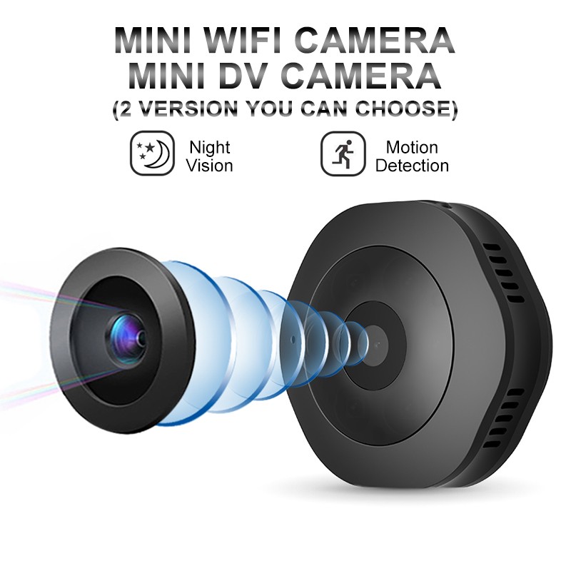 Mini Camcorders Hidden Spy Camera Mini Wifi Camera With Night Vision Motion Detection Cam For Home Office Baby Monitor