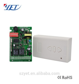 2 channel wireless receiver garage door YET420PC