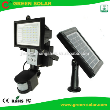60LED Solar Motion Sensor Security Light With Digital LCD