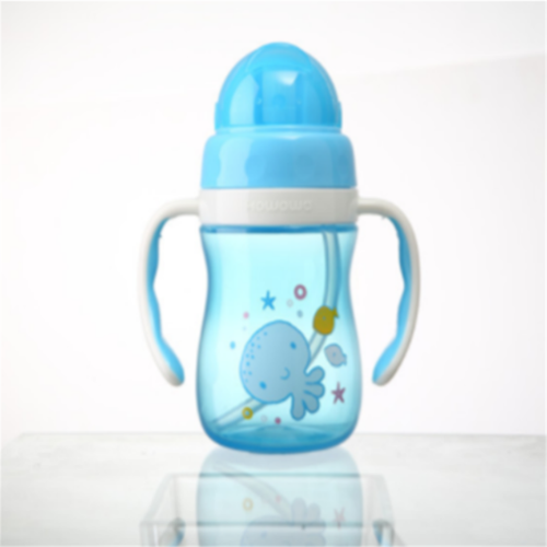 Kinderwassertrinkflasche Baby Straw Cup