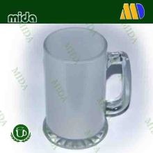 sublimation glass beer mug/heat transfer cup