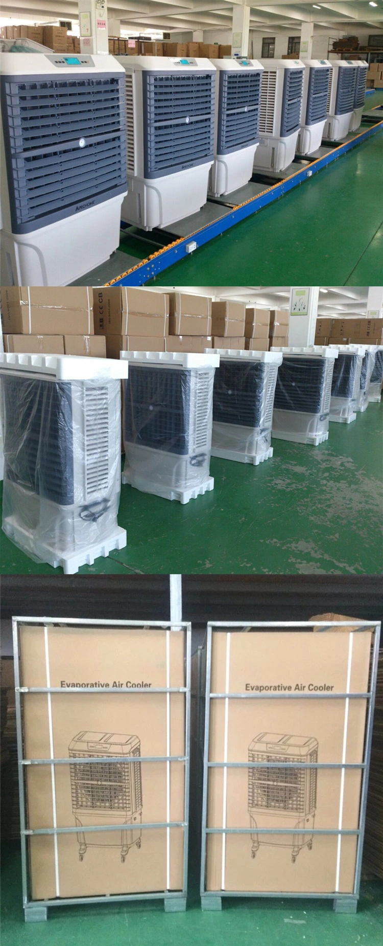 Outdoor Portable Evaporative Air Cooler with 8000CMH