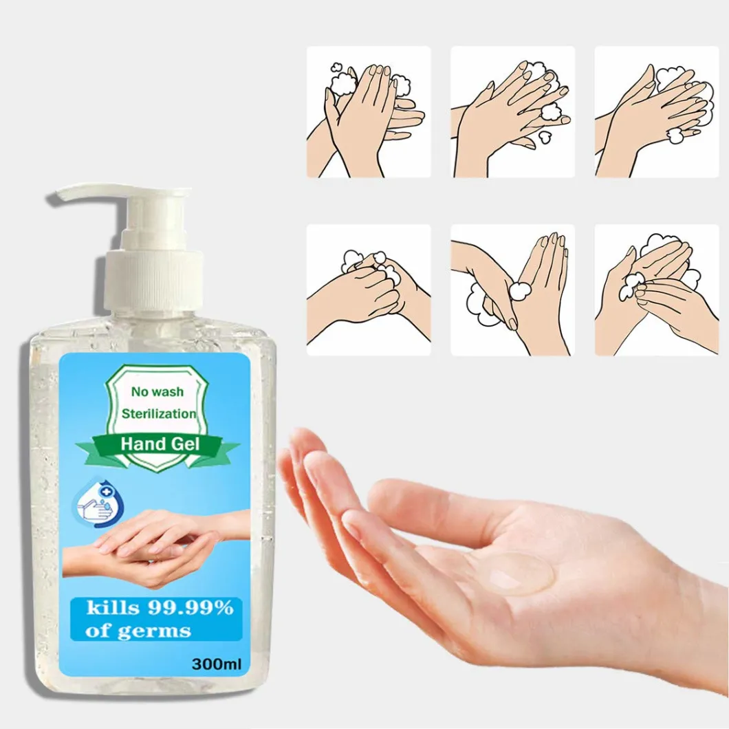 300ml Washing Liquid Based No Wash Hand Gel