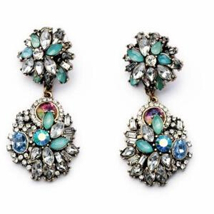 Unique alloy earrings