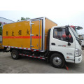 Dongfeng explosive van truck 4x2 explosion cargo truck