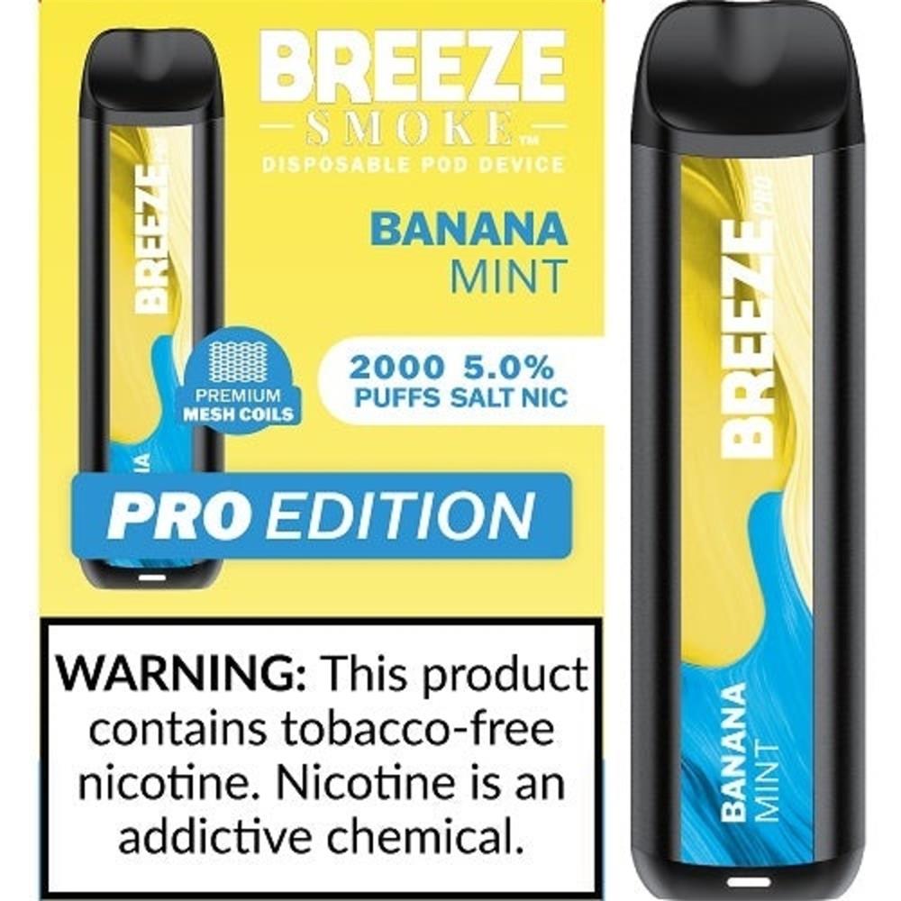 Breeze Smoke Pro Edition 5% одноразовое устройство 6 мл
