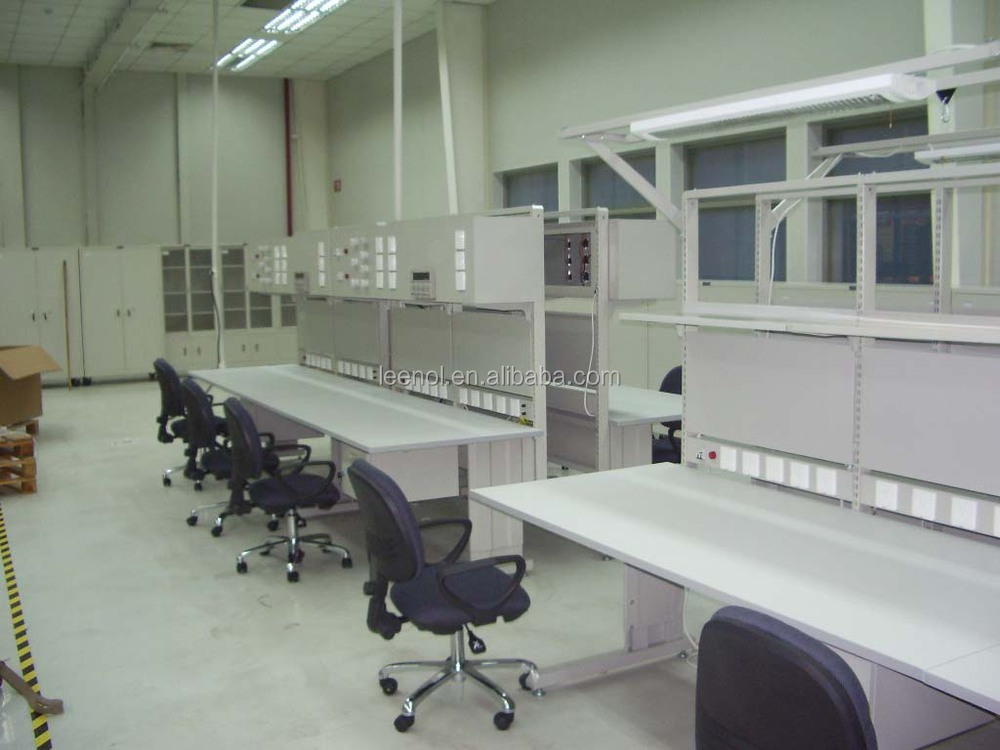 LN-SAW01 ESD Lab steel work benches for factory