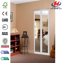 Mir-Mel Mirror Solid Core MDF Interior Bi-fold Door