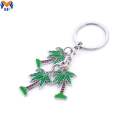 Samlingar Gift Metal Customized Logo Plant Nyckelring