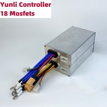 Yunli 72V 60A Electric Scooter Controller for Dual Motor Modification