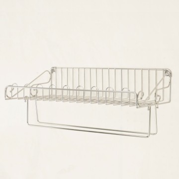 Must Buy Wall Mounted Stainless Wire Stacking Basket