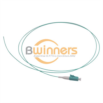 Fiber Optic Pigtail Multimode LC UPC Pigtail 50I125 OM4 0.9mm LSZH 1M
