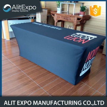 Christmas advertising fancy stretch table cover