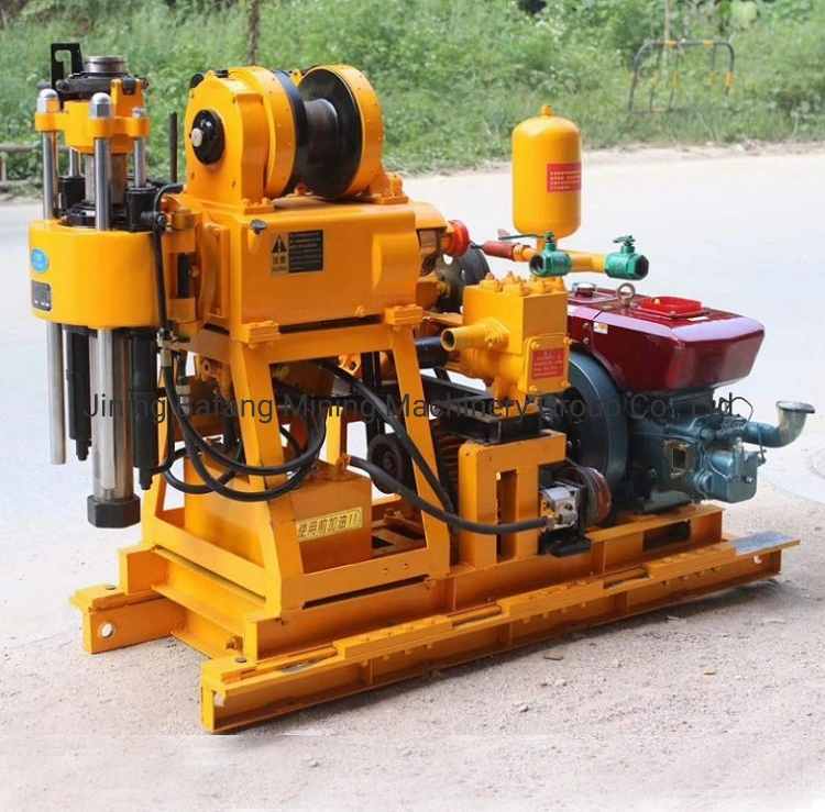 Diesel Hydraulic Water Well Rotary Drilling Rig /Borehole Water Well Drilling Machine