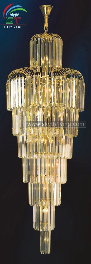 large size crystal lights lighting