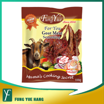 goat seasoning powder 100g for Africa market custom flavor condiment