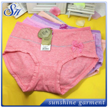 2016 wholesale 100% cotton briefs cheaper underwear for sexy women