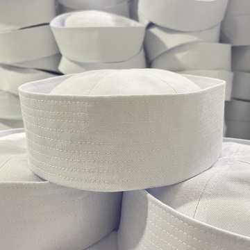 White Captain Sailor Hat Cosplay Accessories