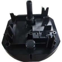 Custom Black Housing Plastic Parts with Textured Surface