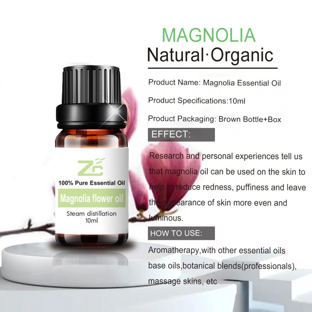Magnolia Essential Oil for skin care body massage