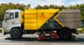 Dongfeng high-quality 4x2 dual disc road sweeper