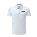 Logotipo de camiseta polo camisa de golfe esportiva respirável