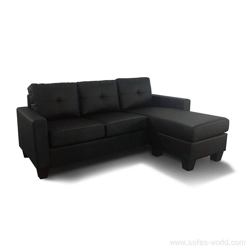 Comfortable PU L Shaped Sofa for Sale