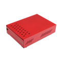 Red CoffeeSeries Coffee Ground Knock Box para armazenamento