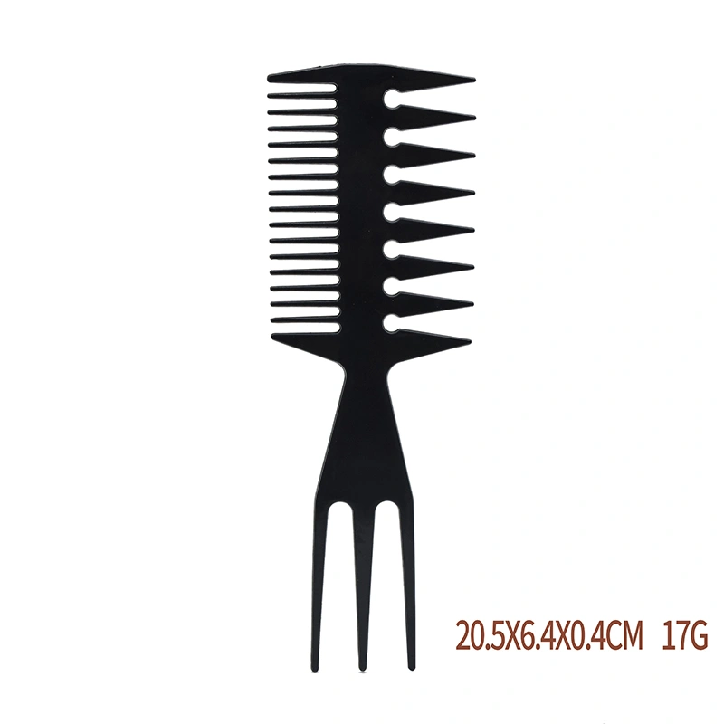 Wholesale 10 Pieces Salon and Home Use Plastic Barber Hair Styling Comb Sets